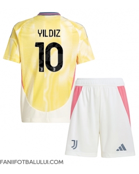 Juventus Kenan Yildiz #10 Echipament de Fotbal Replică 2024-25 Copii Deplasare (+ Șorturi)